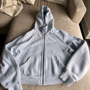 Lululemon scuba crop zip up jacket